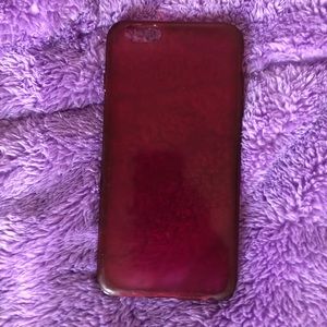 Silicone pink iPhone 7&8 case